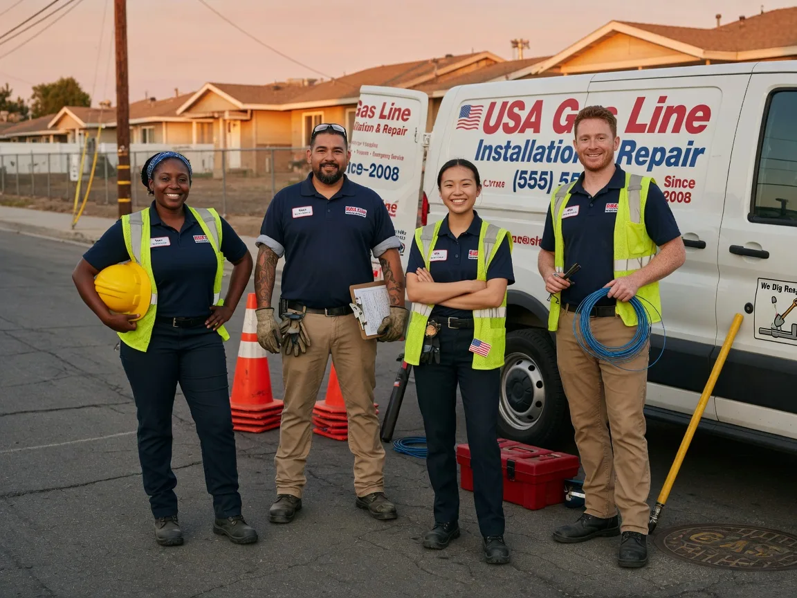Gas Line Installation company in Rome, MS